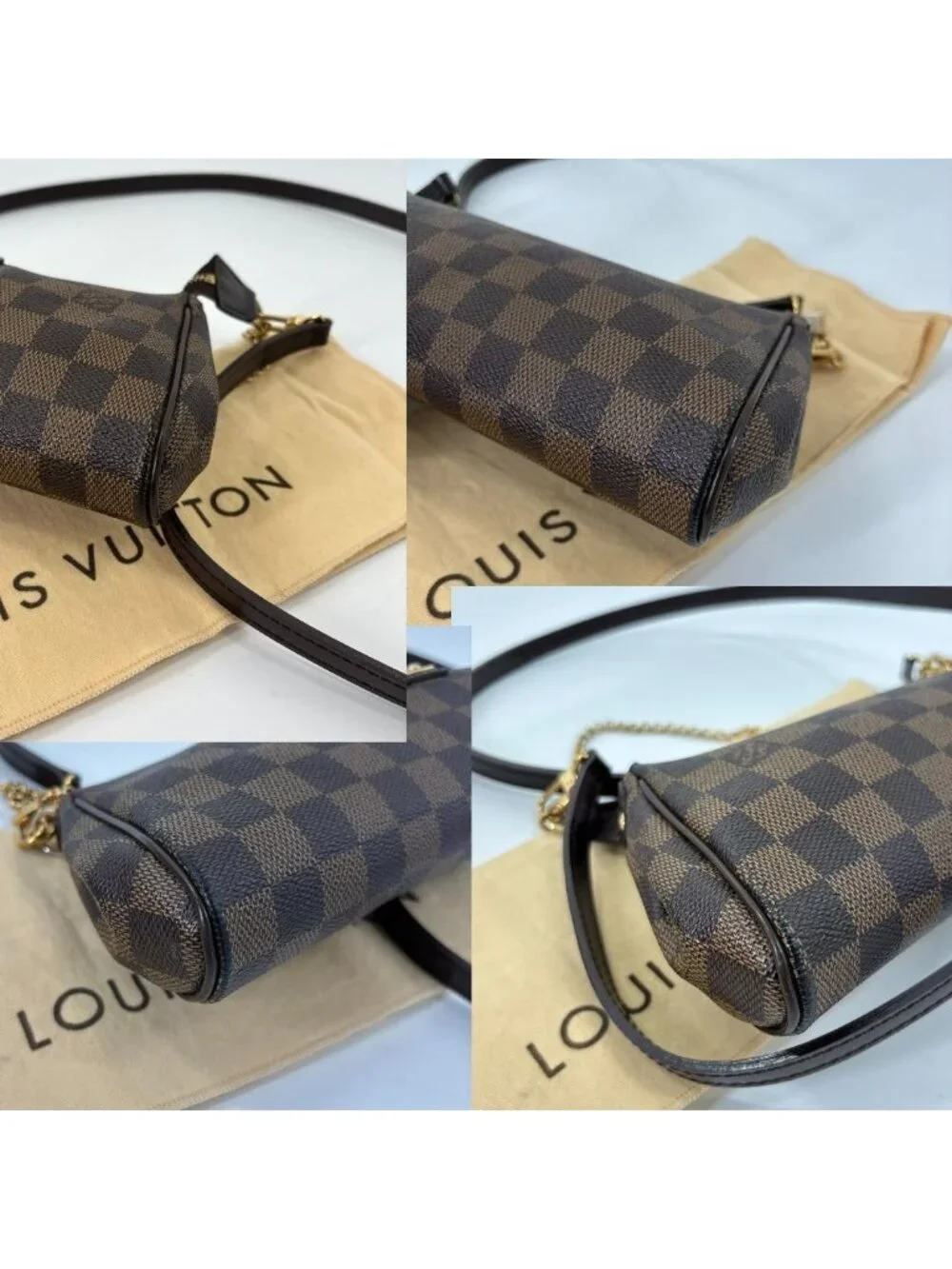 Louis Vuitton Super Damier Ebene Shoulder Bag